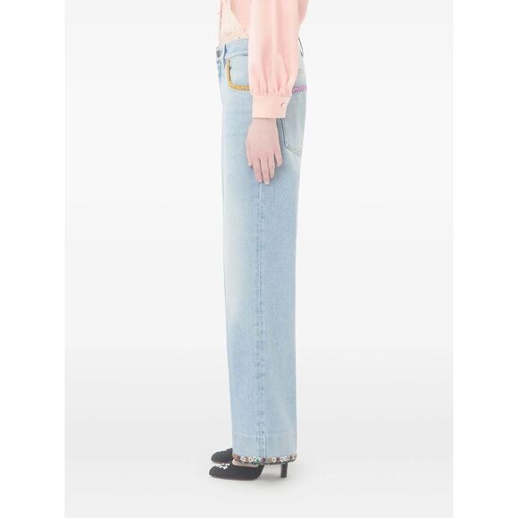 Valentino Blue Denim - Boyfriend Jeans Women